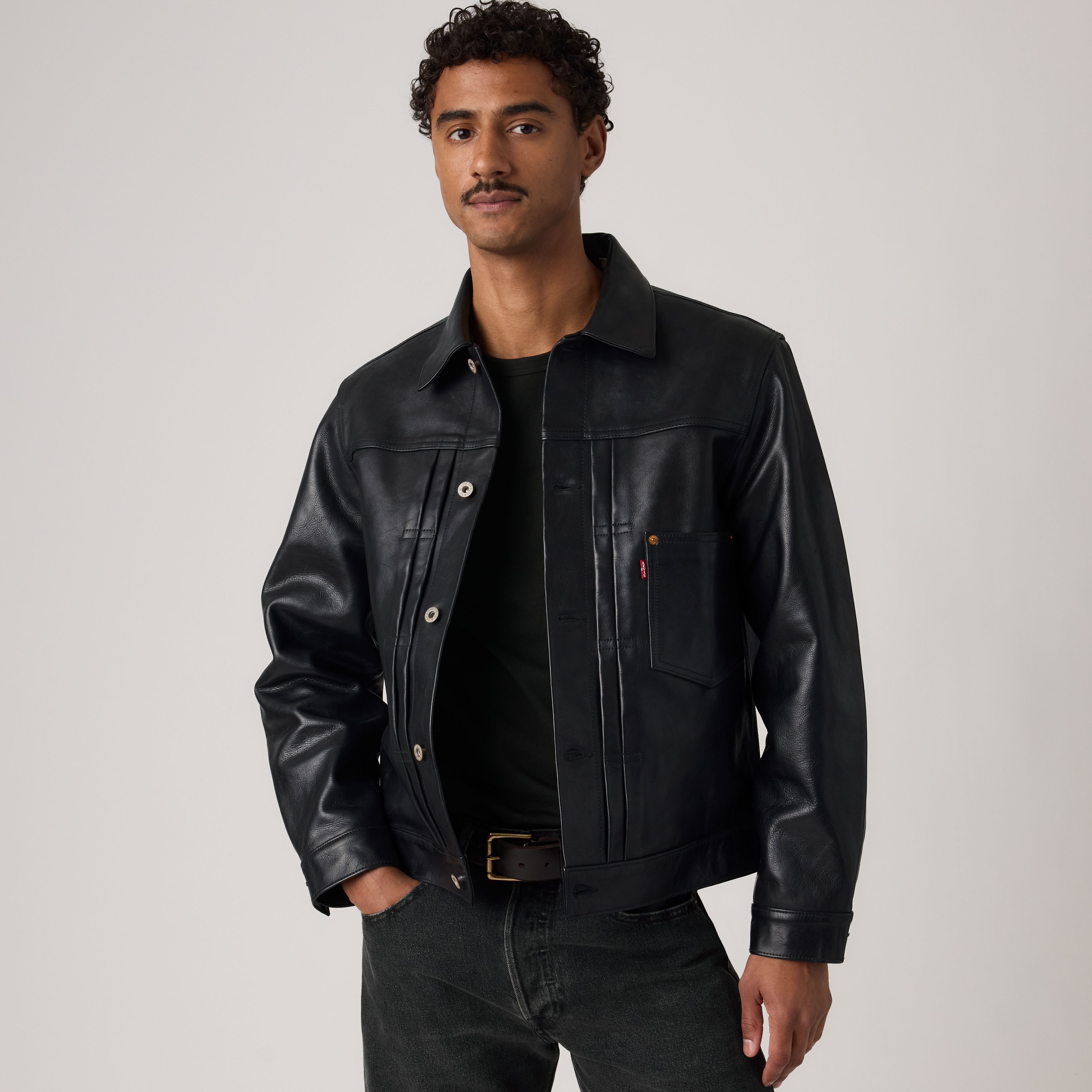 Type I Leather Trucker Jacket 1