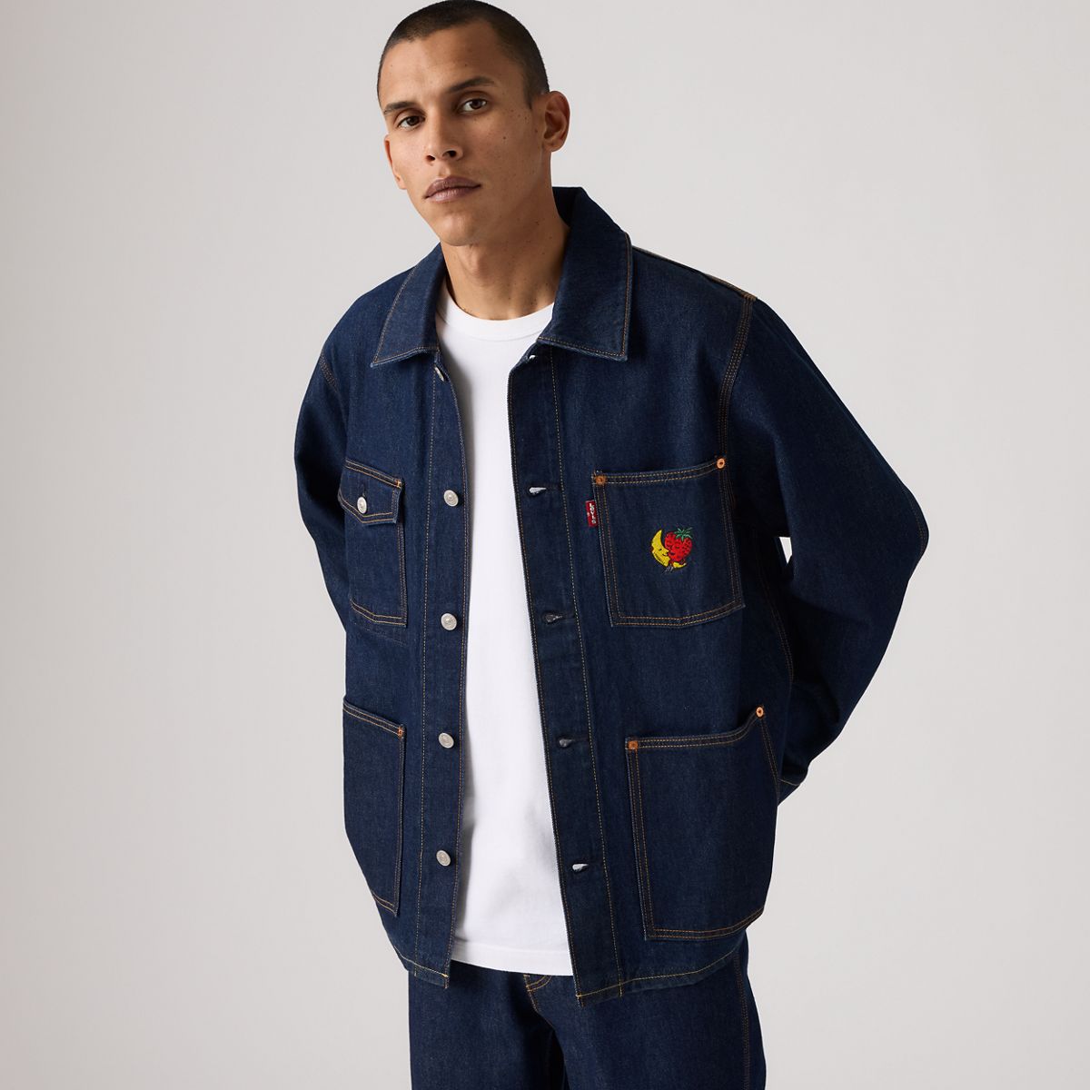 Levi’s® x Sky High Farm Goods Chore Coat — X Shfu Rinse - Dark Wash