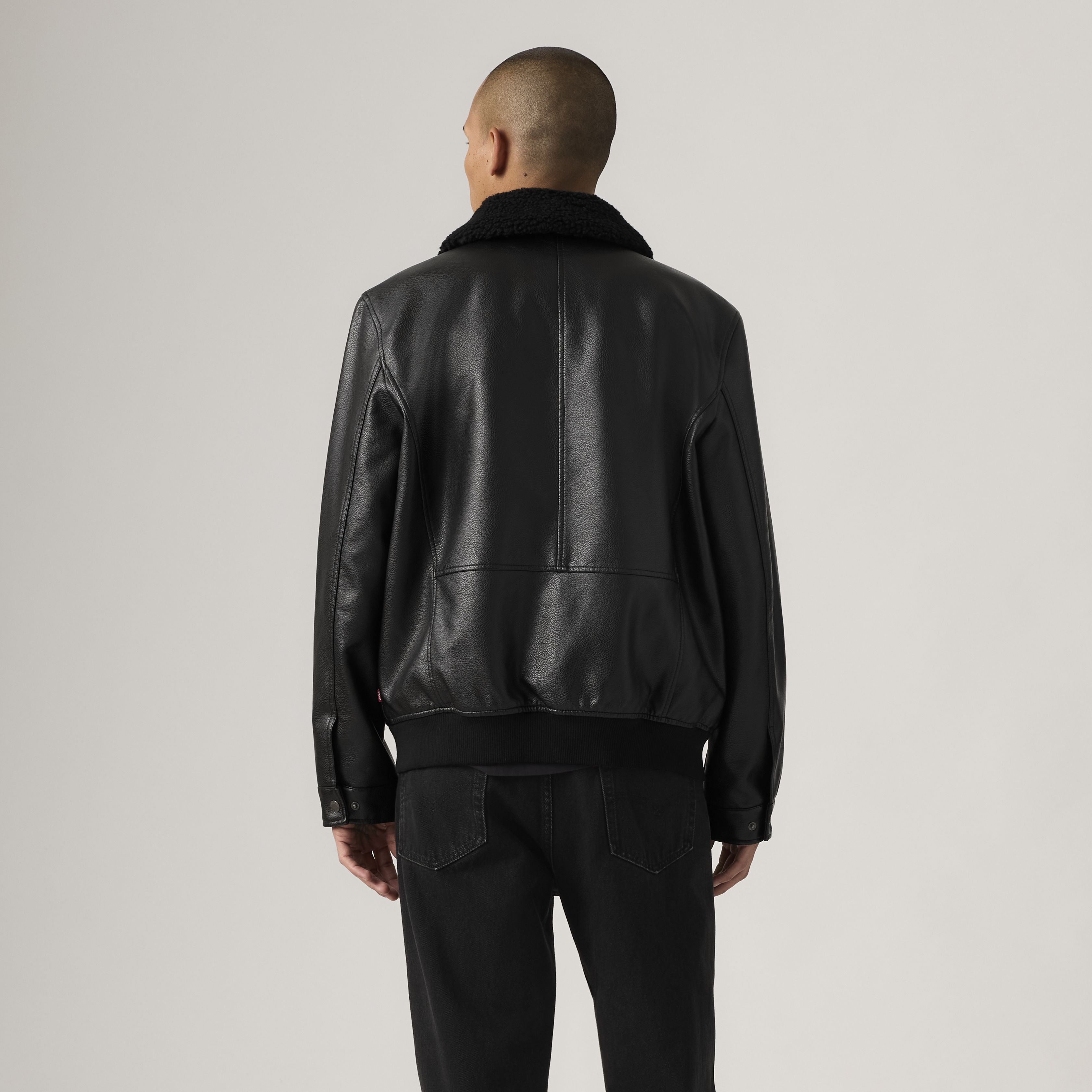 Aviator Jacket with Removeable Sherpa Collar 5