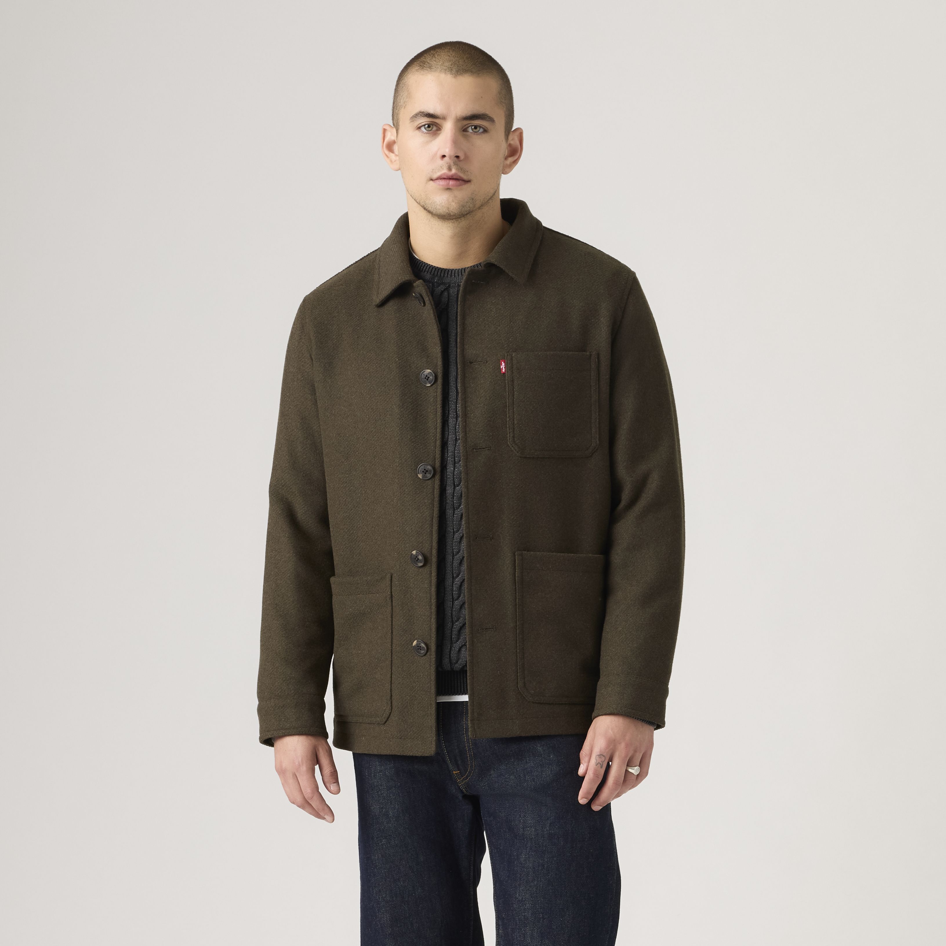 Wool Blend Chore Jacket 3