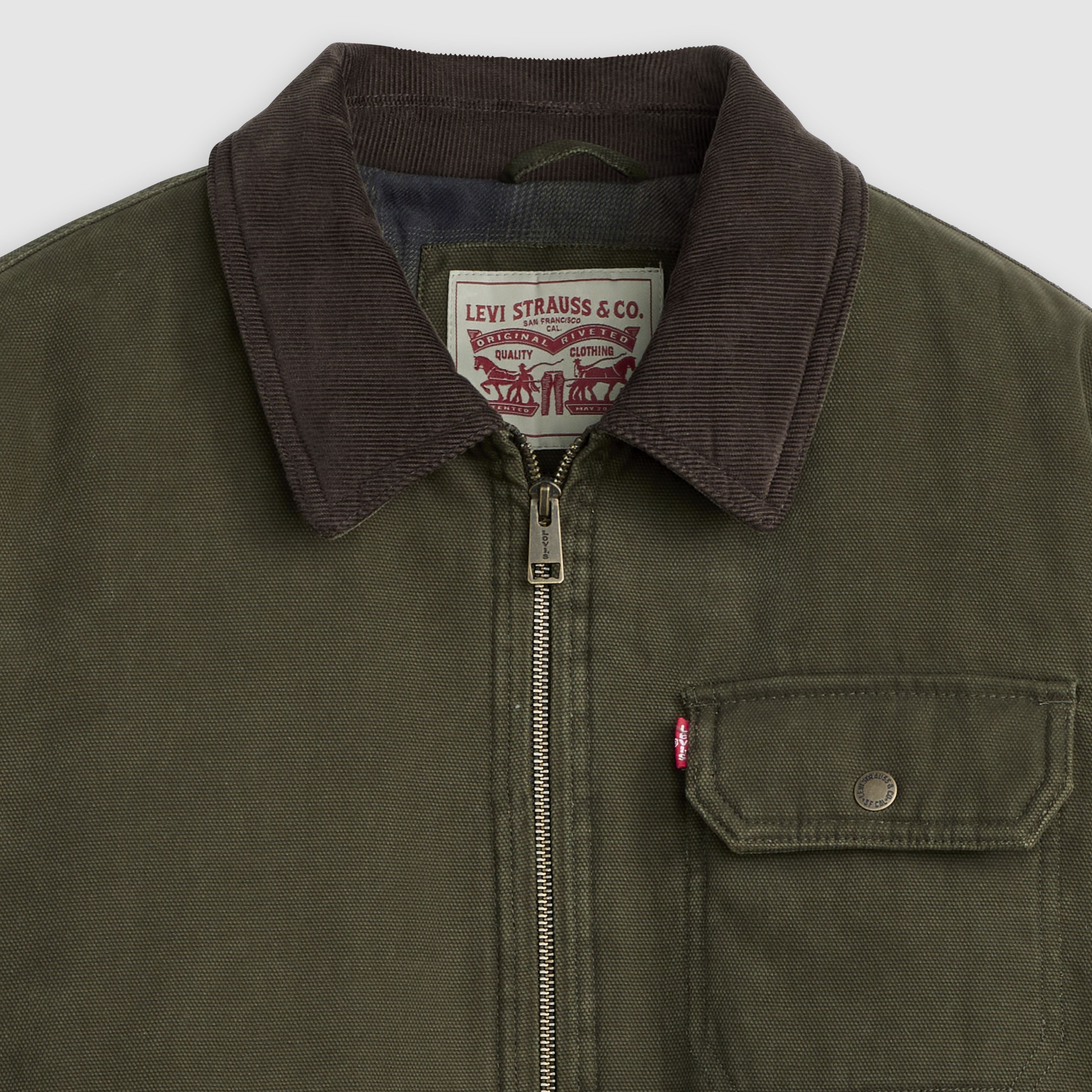 Cotton Canvas Depot Jacket With Blanket Lining 6