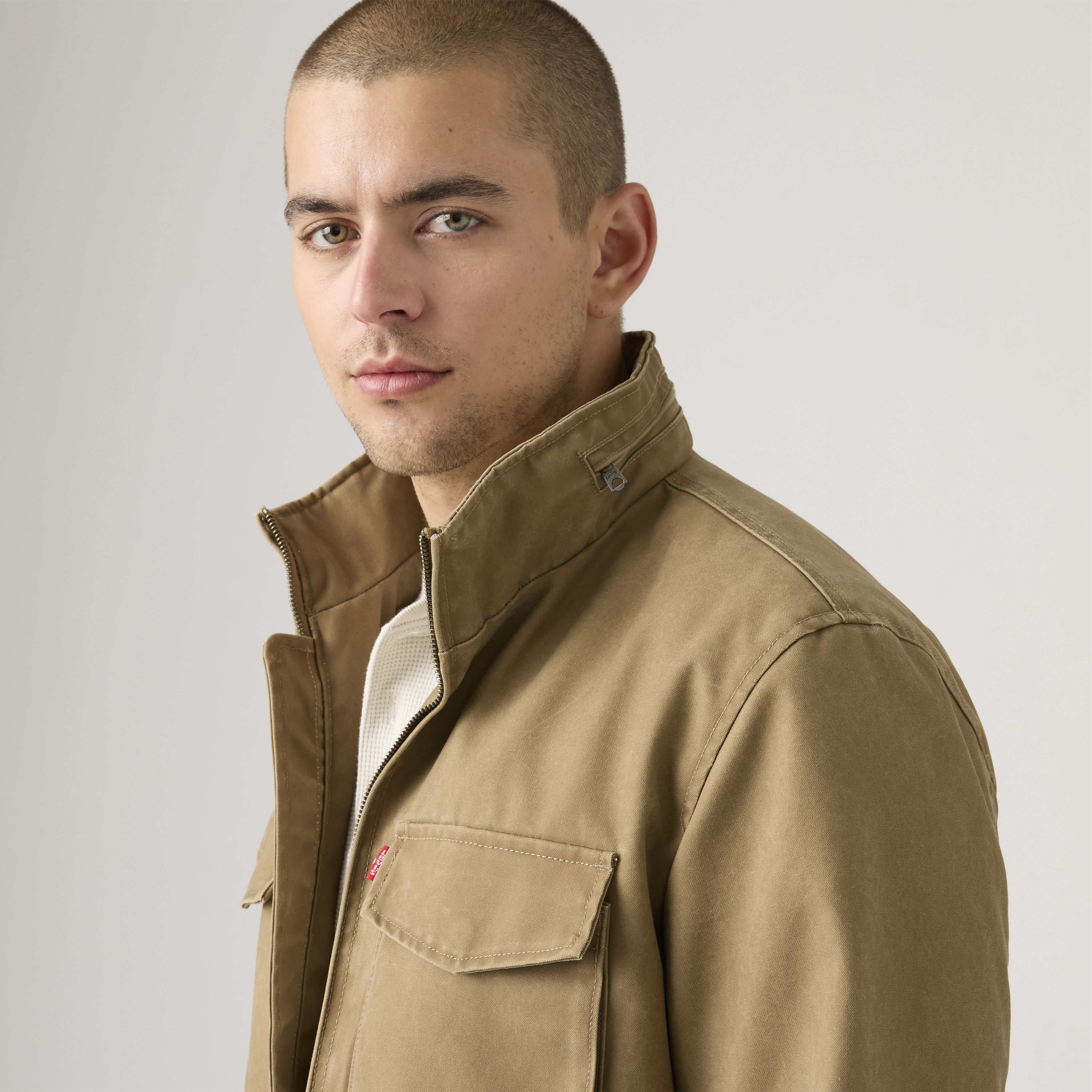Military Two Chest Pocket Jacket - Black | Levi's® US