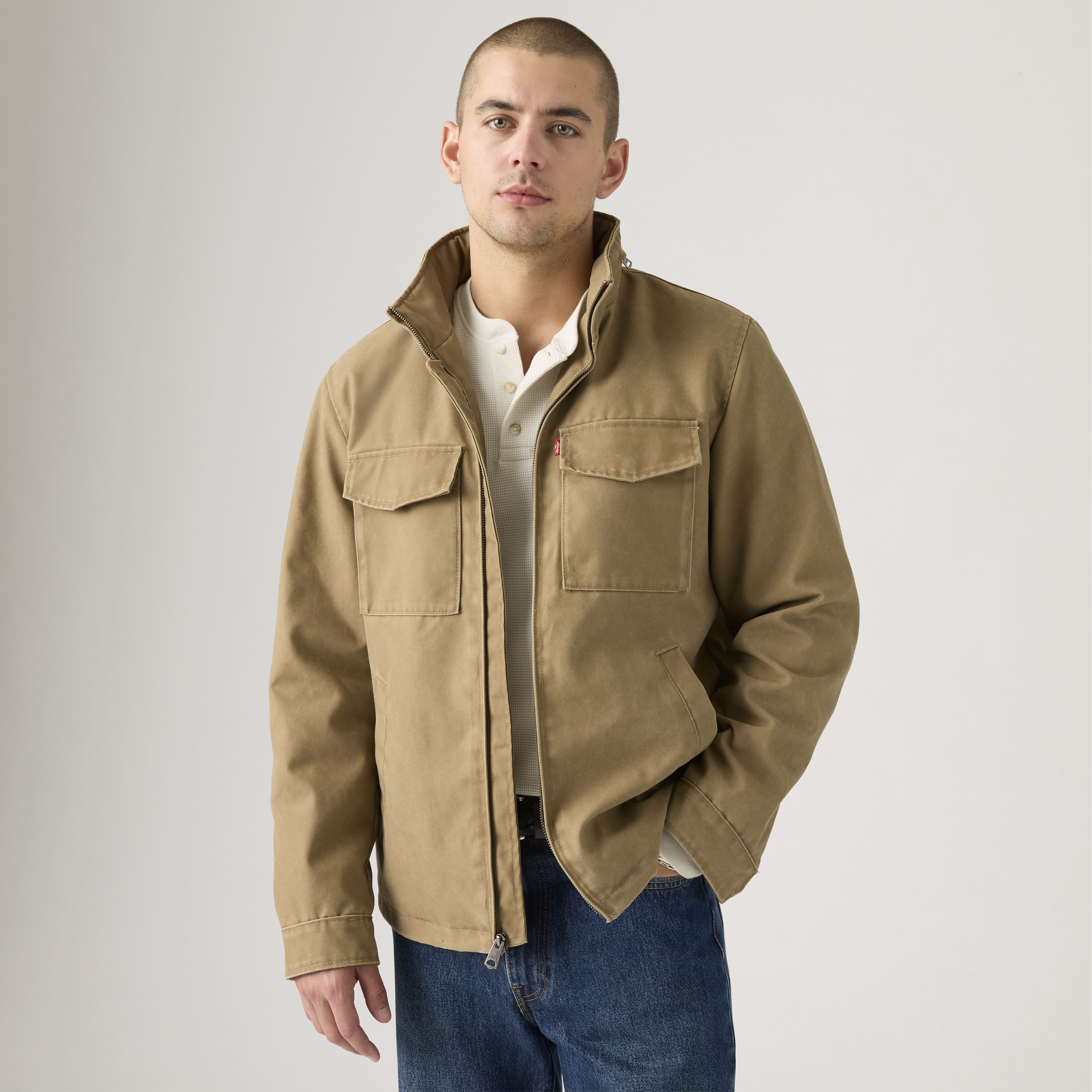Military Two Chest Pocket Jacket 1