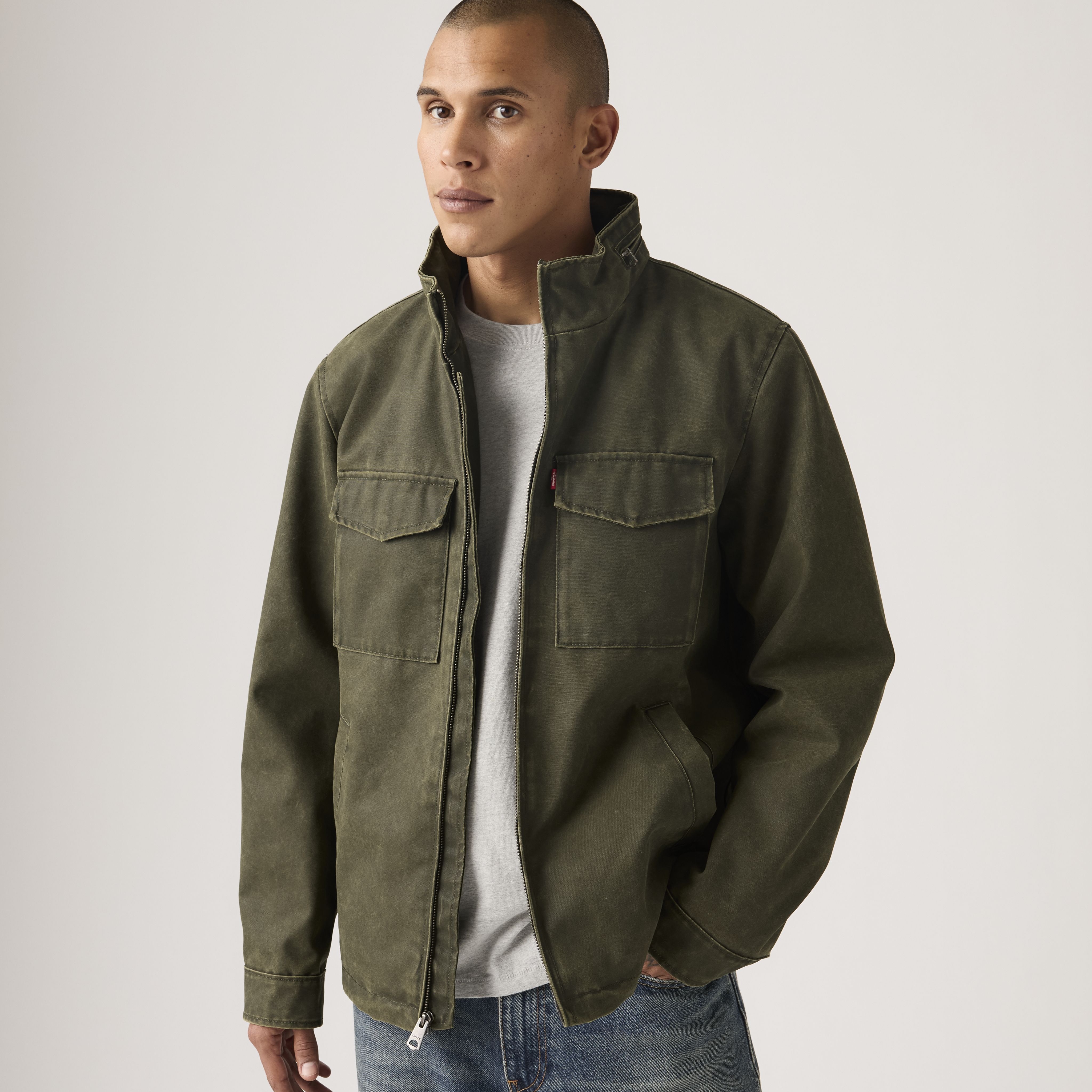 Military Two Chest Pocket Jacket 1