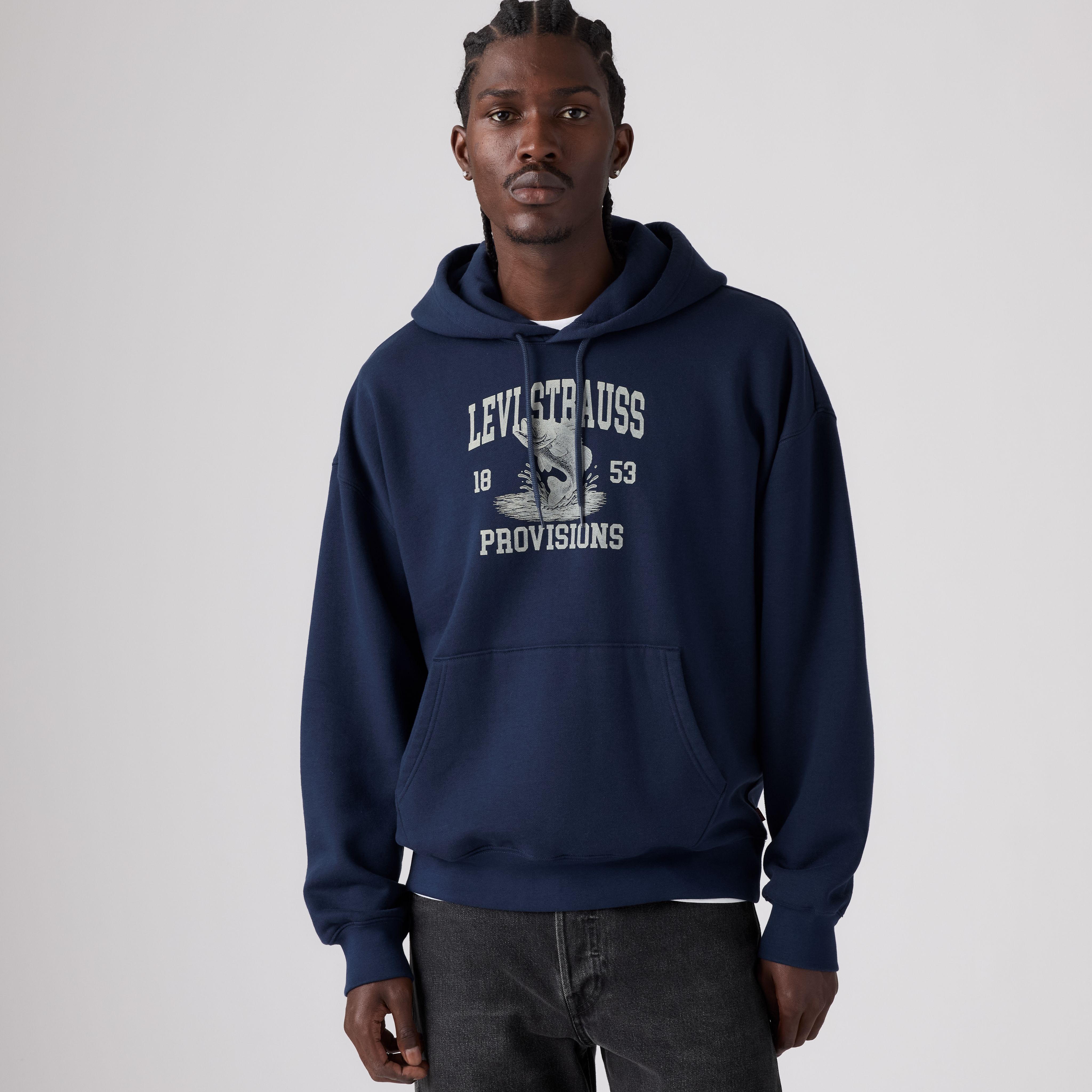 Boxy Graphic Hoodie 1