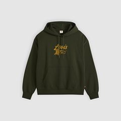 Boxy Graphic Hoodie — Fish Hook Rosin - Green 5
