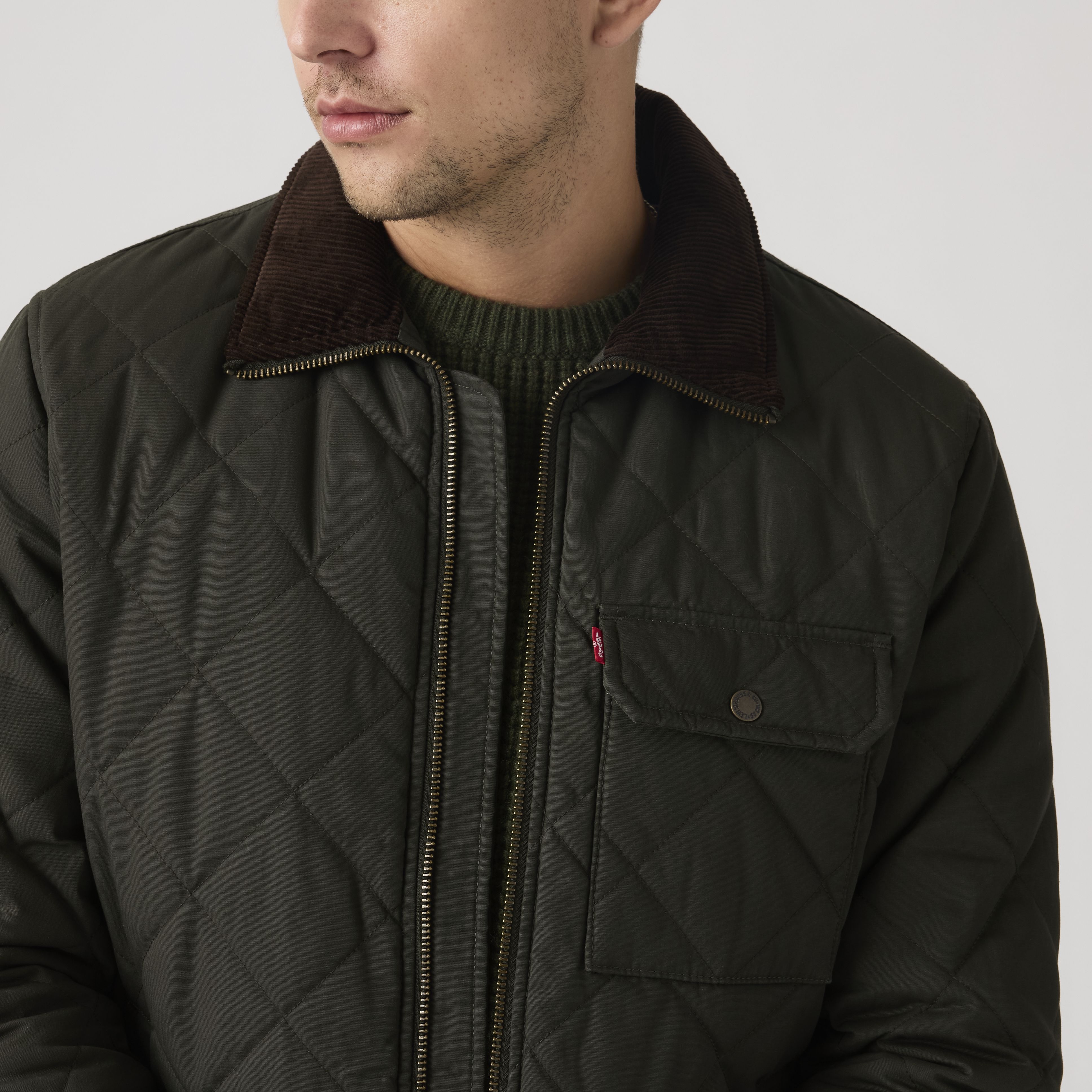 Diamond Quilted Jacket 2