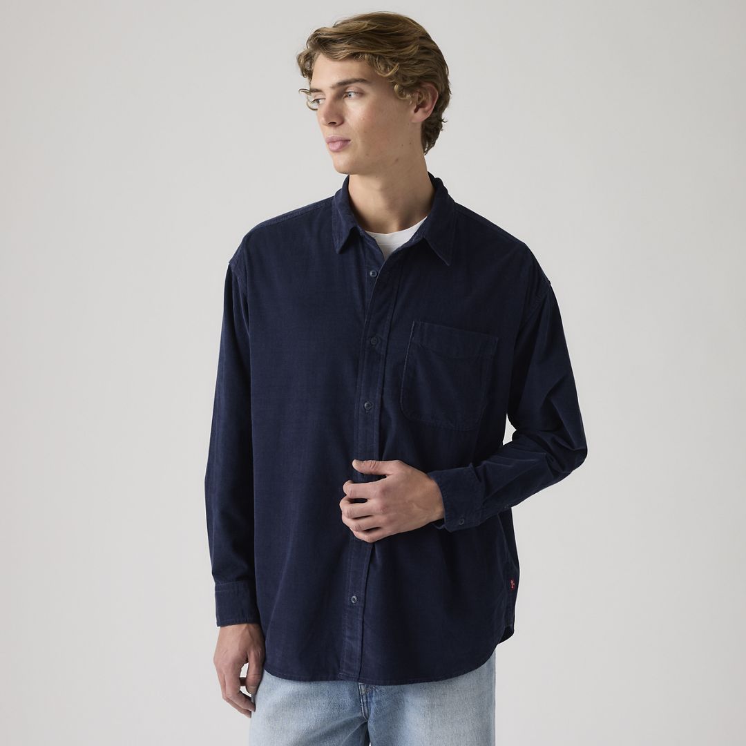 Levi's Loose Button-Up Corduroy Shirt - Men's XXL