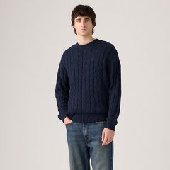 Laurel Crew Sweater — Neps Navy Blazer - Blue 3