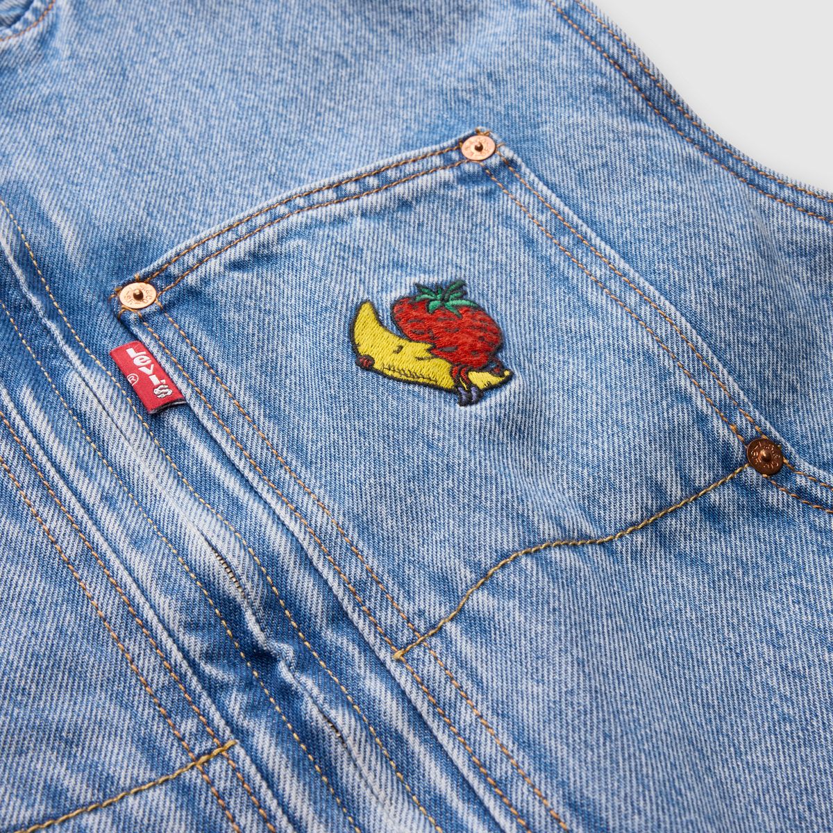 Levi’s® x Sky High Farm Goods Vest — X Shfu Lt Stone - Light Wash