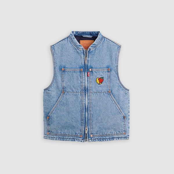 Levi’s® x Sky High Farm Goods Vest — X Shfu Lt Stone - Light Wash