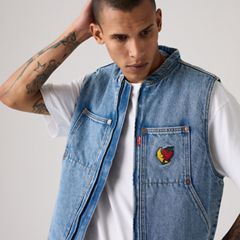 Levi’s® x Sky High Farm Goods Vest — X Shfu Lt Stone - Light Wash 5