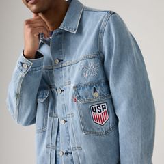 Levi's® U.S. Soccer Type II Jacket — U.S. - Medium Wash 4