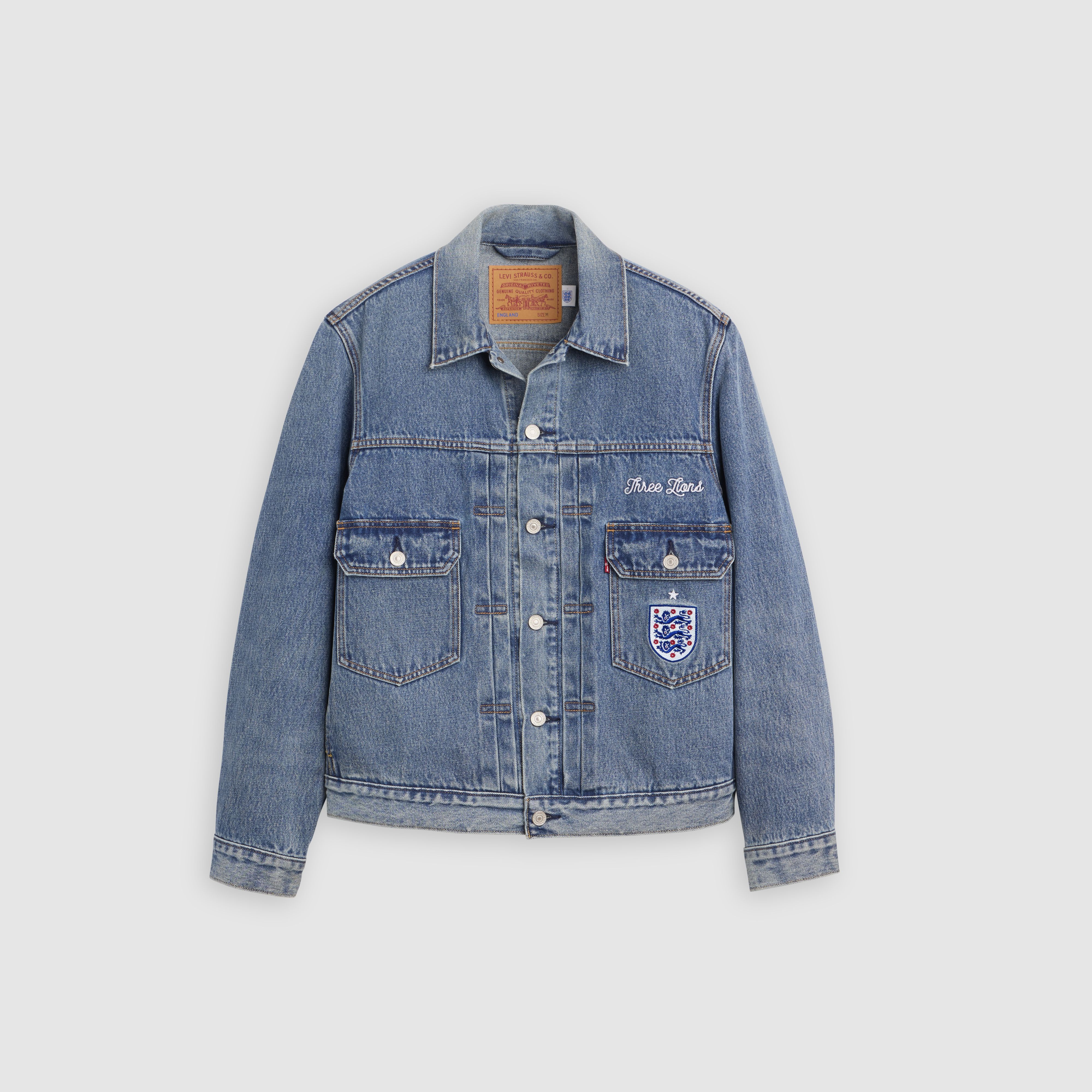 Giacca Trucker Levi's® England Football Type II 1