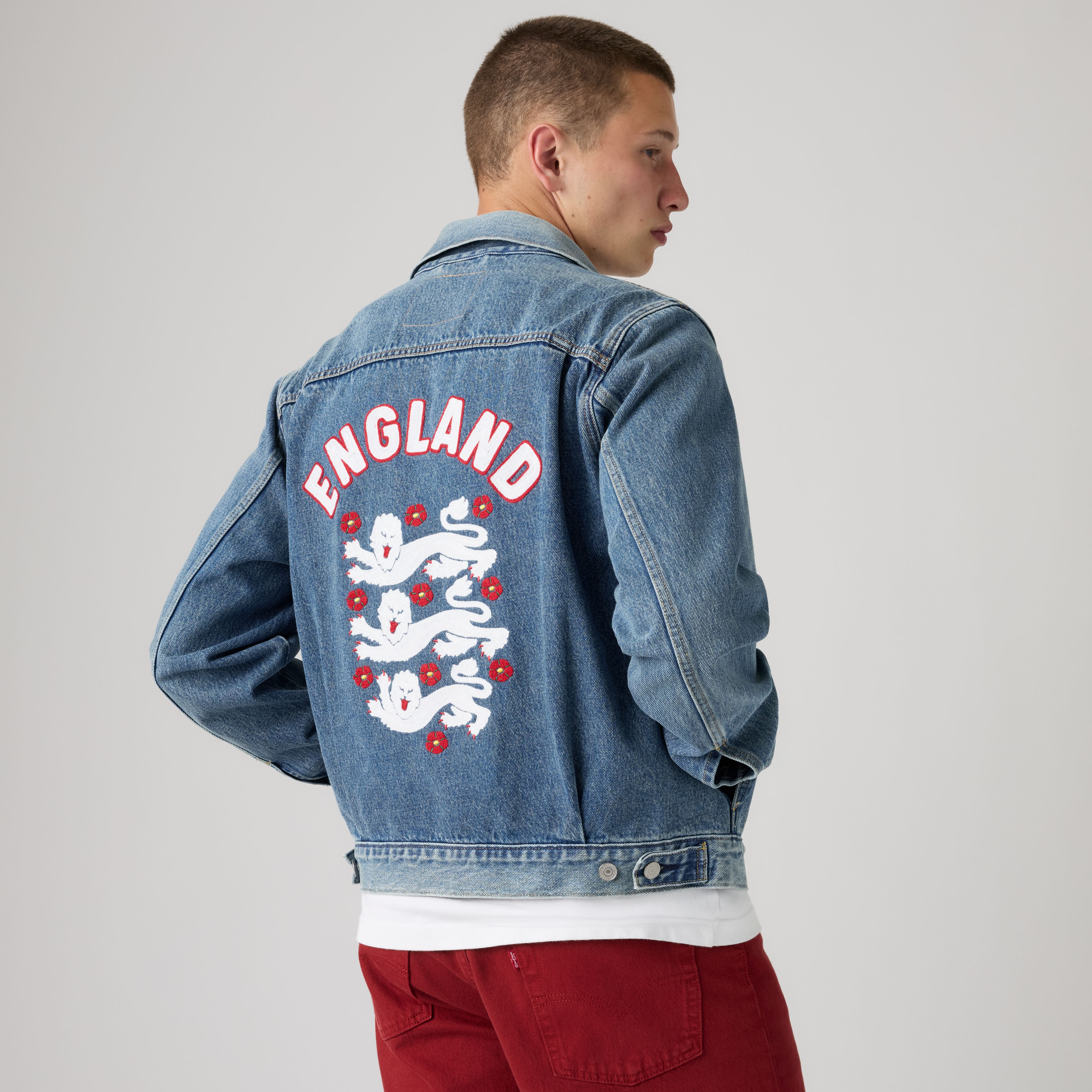 Levi’s® England Football Type II Jacket 2