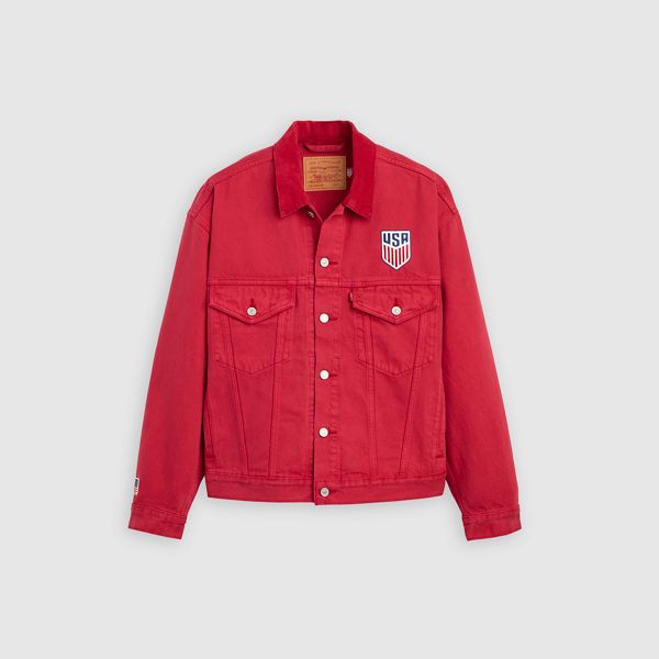 Levi's® U.S. Soccer Type III Jacket — U.S. - Red