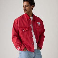 Levi's® U.S. Soccer Type III Jacket — U.S. - Red 2