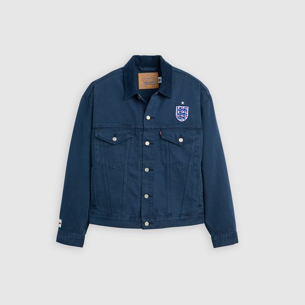 Levi’s® England Football Type III Jacket — England - Blue