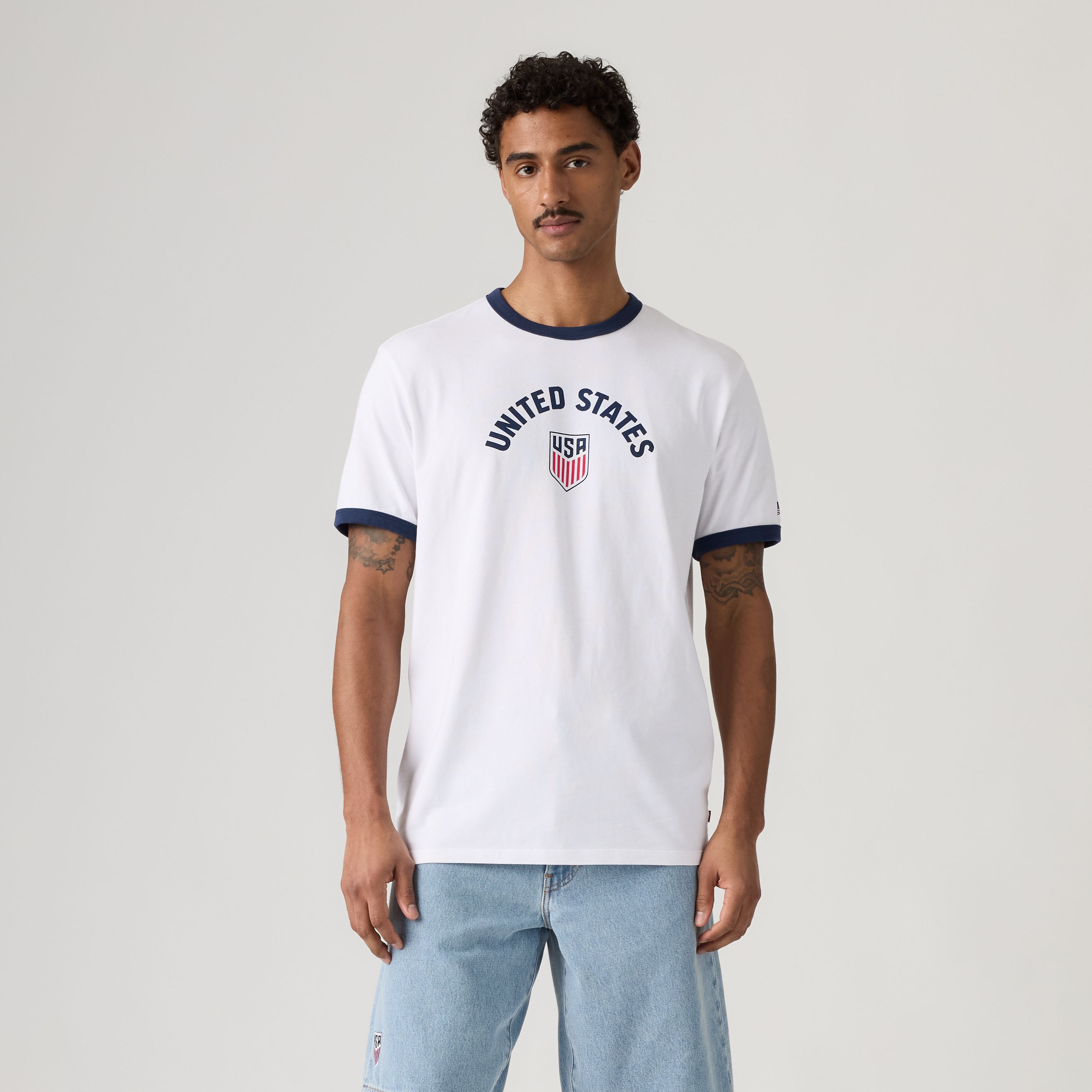 Levi's® U.S. Soccer Retro Ringer Tee 3