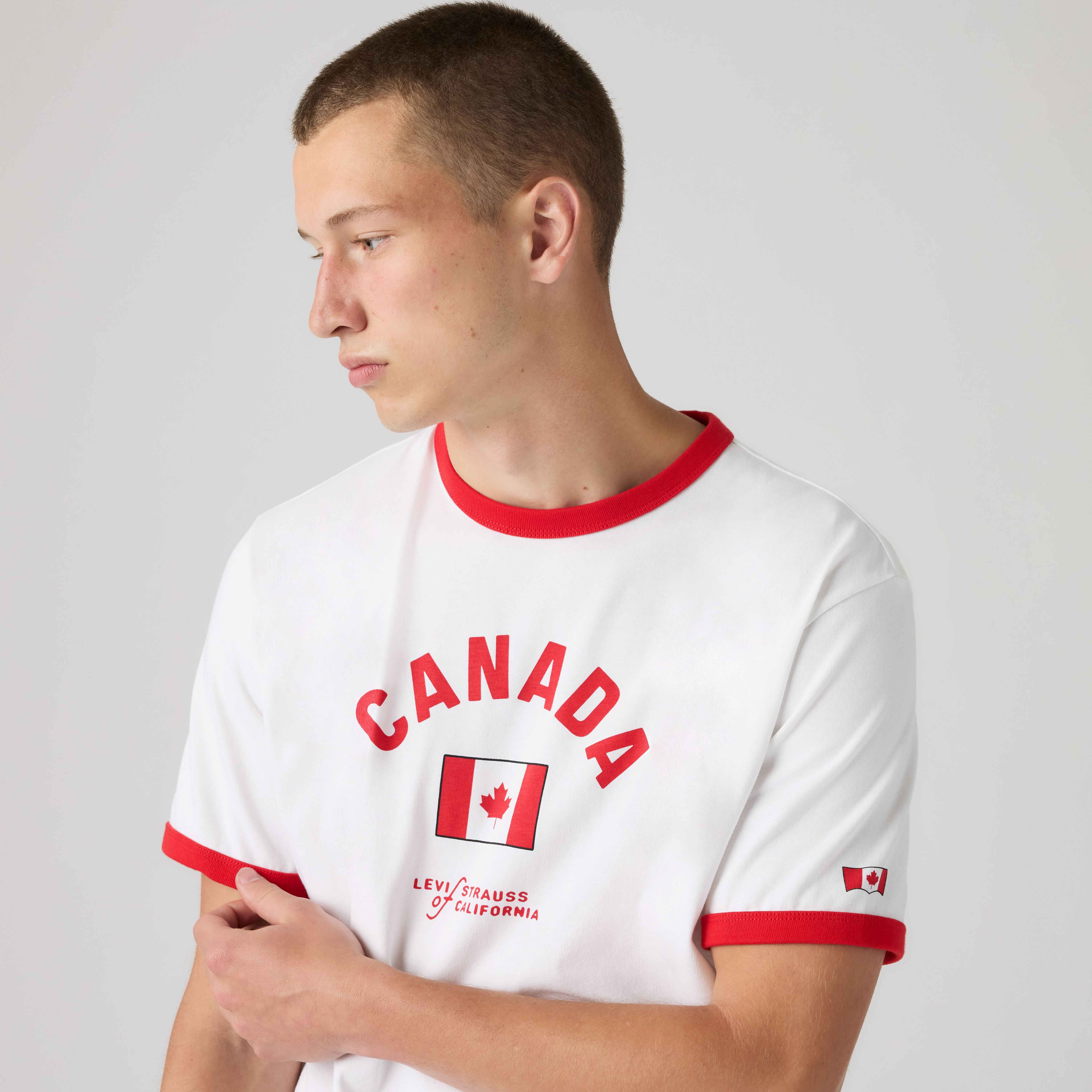 Levi's® Canada Retro Ringer Tee 2