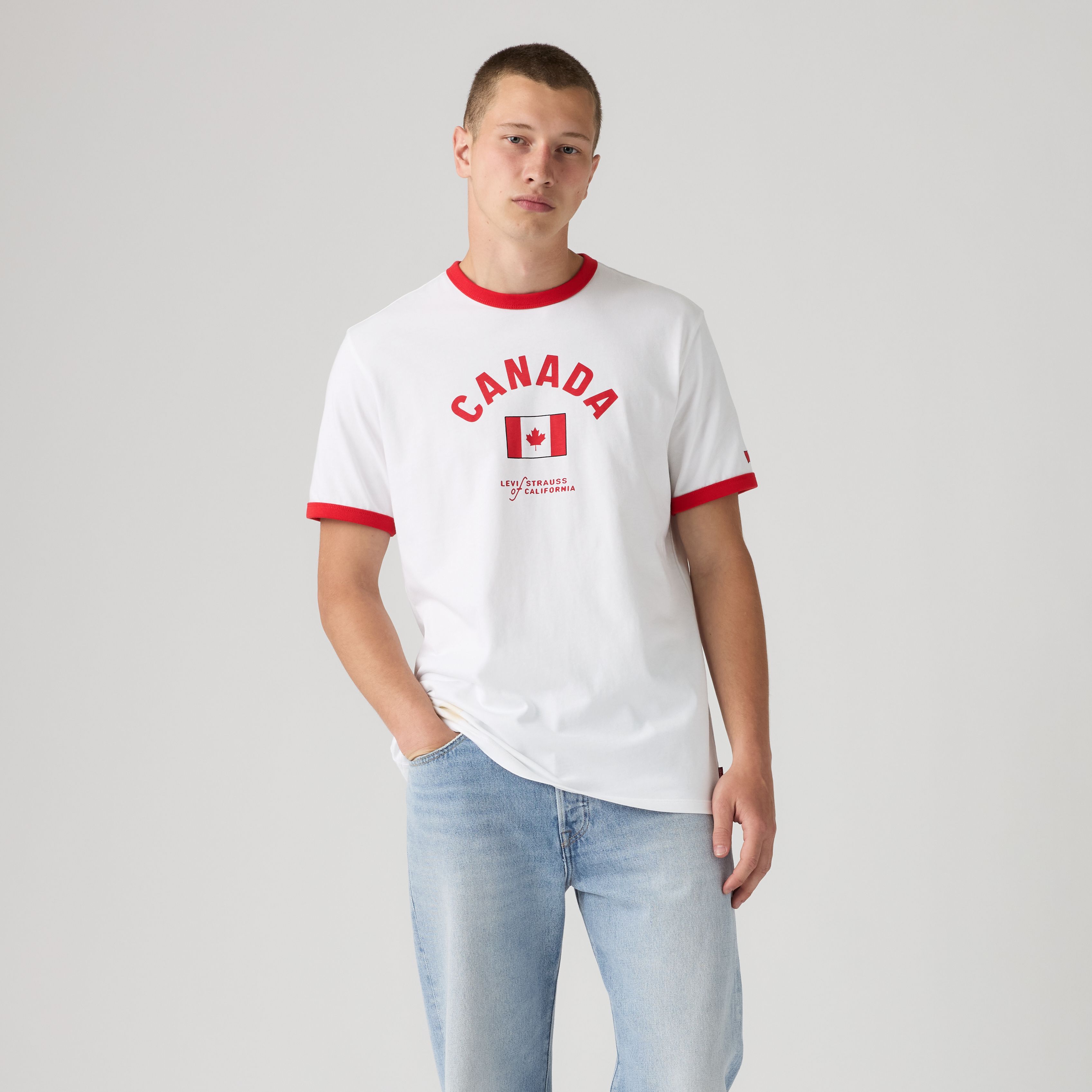 Levi's® Canada Retro Ringer Tee 3