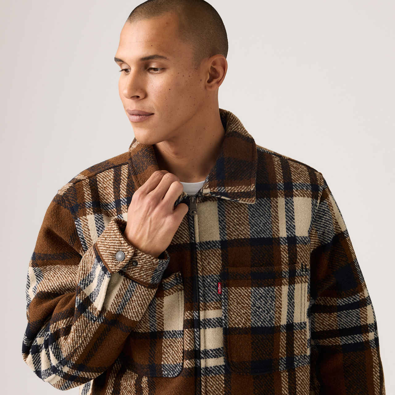 Wool Blend Shacket - Black | Levi's® US