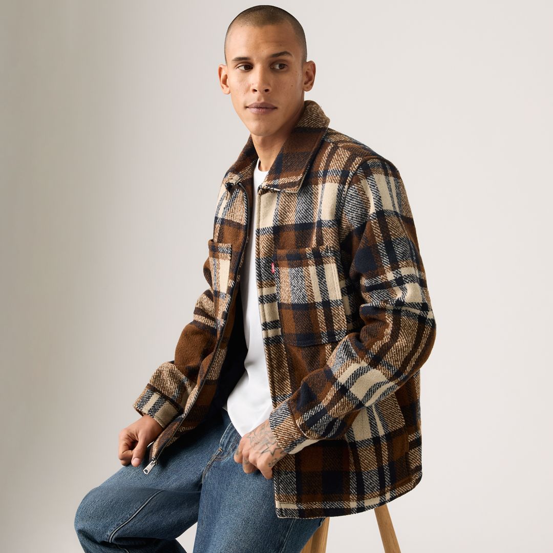 Levi's Wool Blend Shacket - Men's