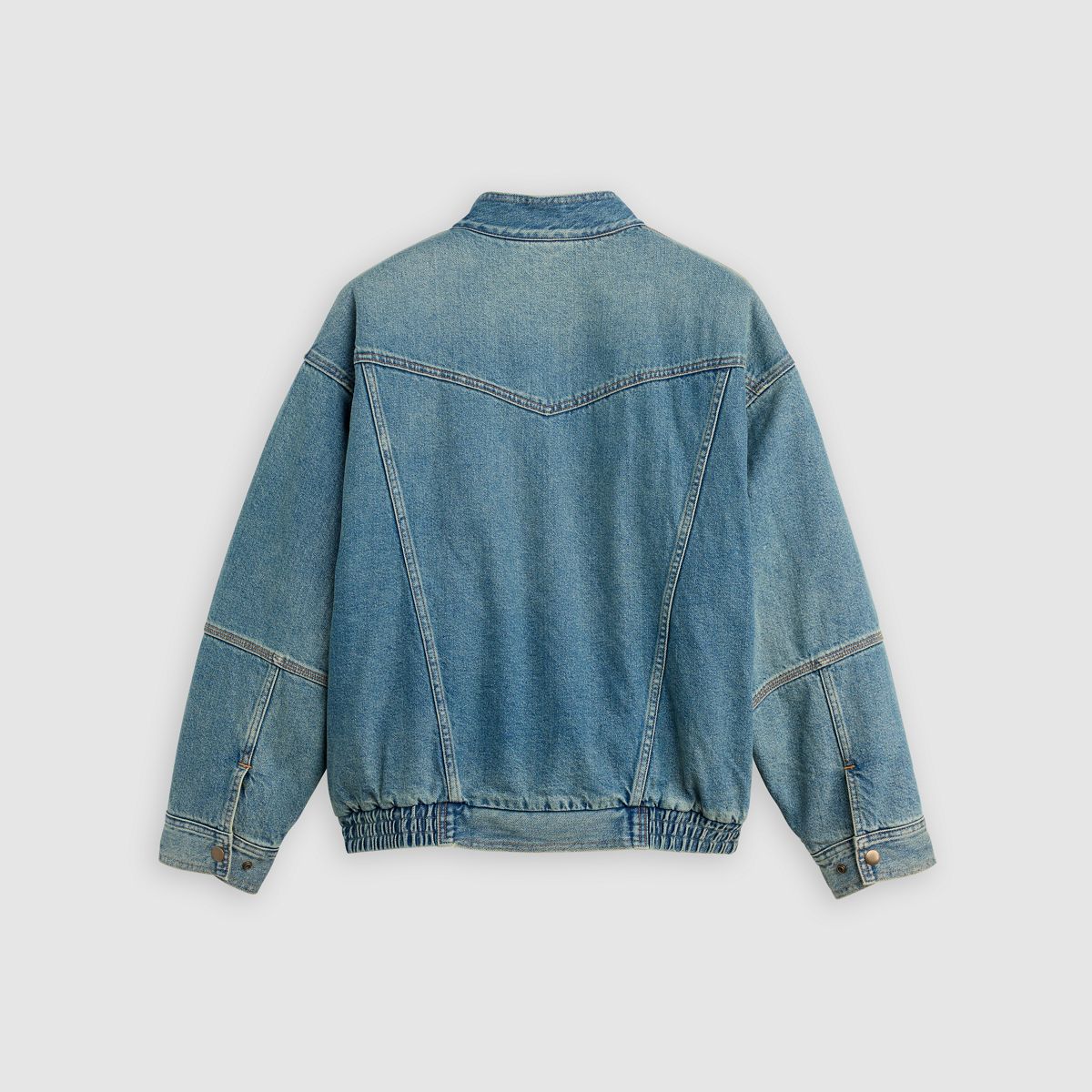 Denim Bomber — Bravo - Blue