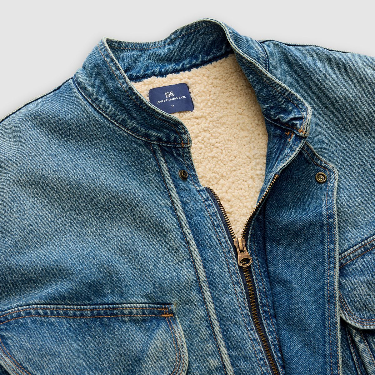 Denim Bomber — Bravo - Blue