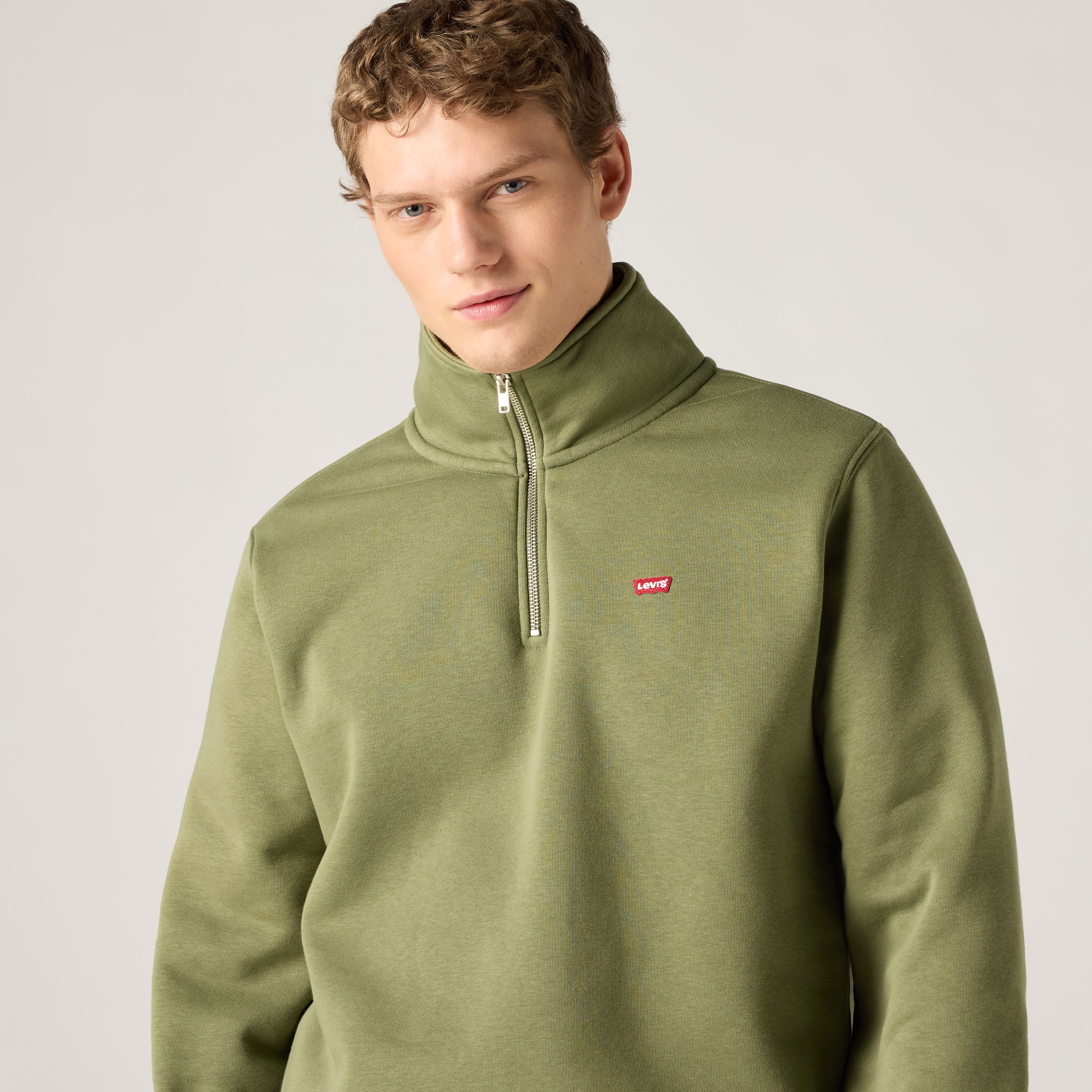 Housemark Pullover mit Viertelreißverschluss 2