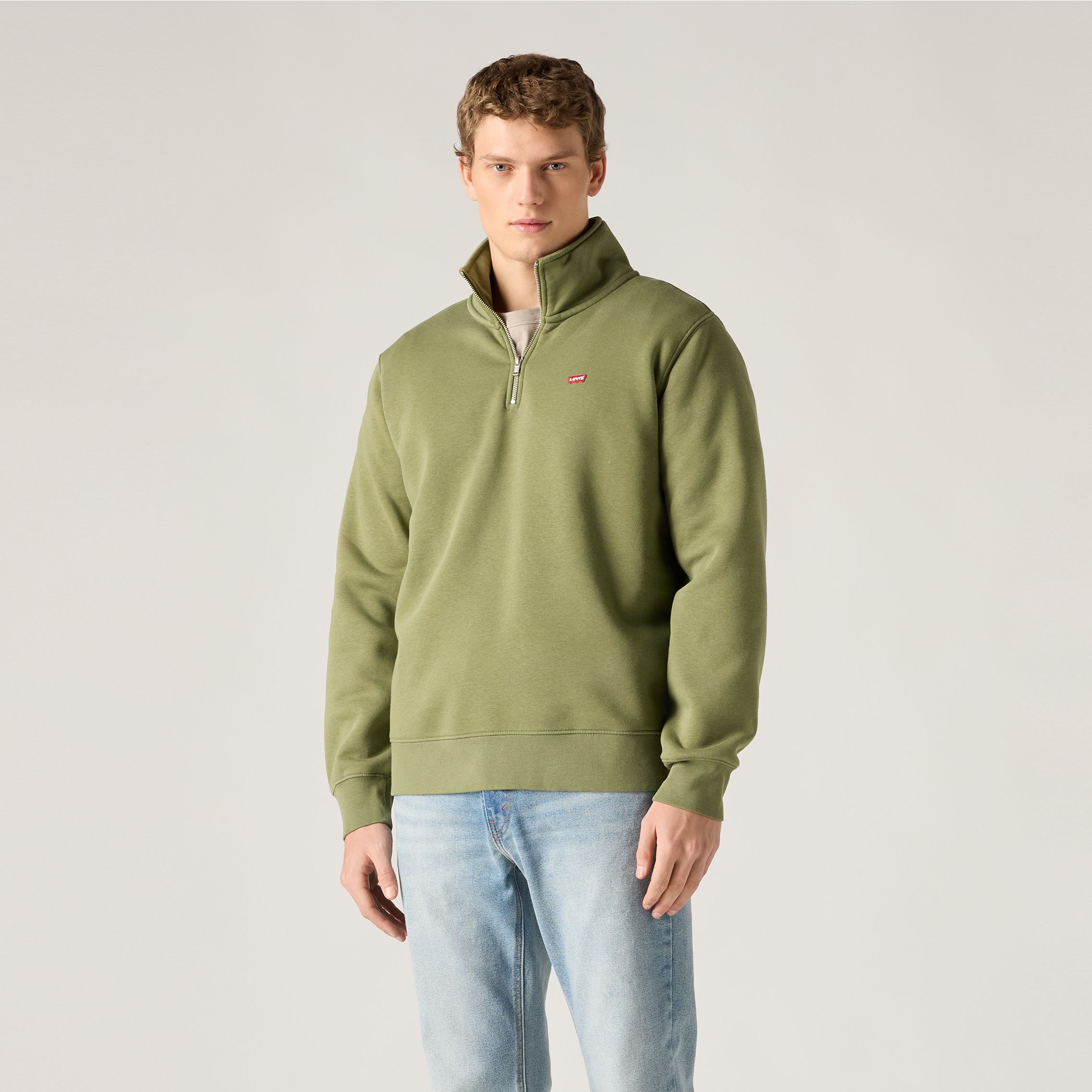 Housemark Pullover mit Viertelreißverschluss 3