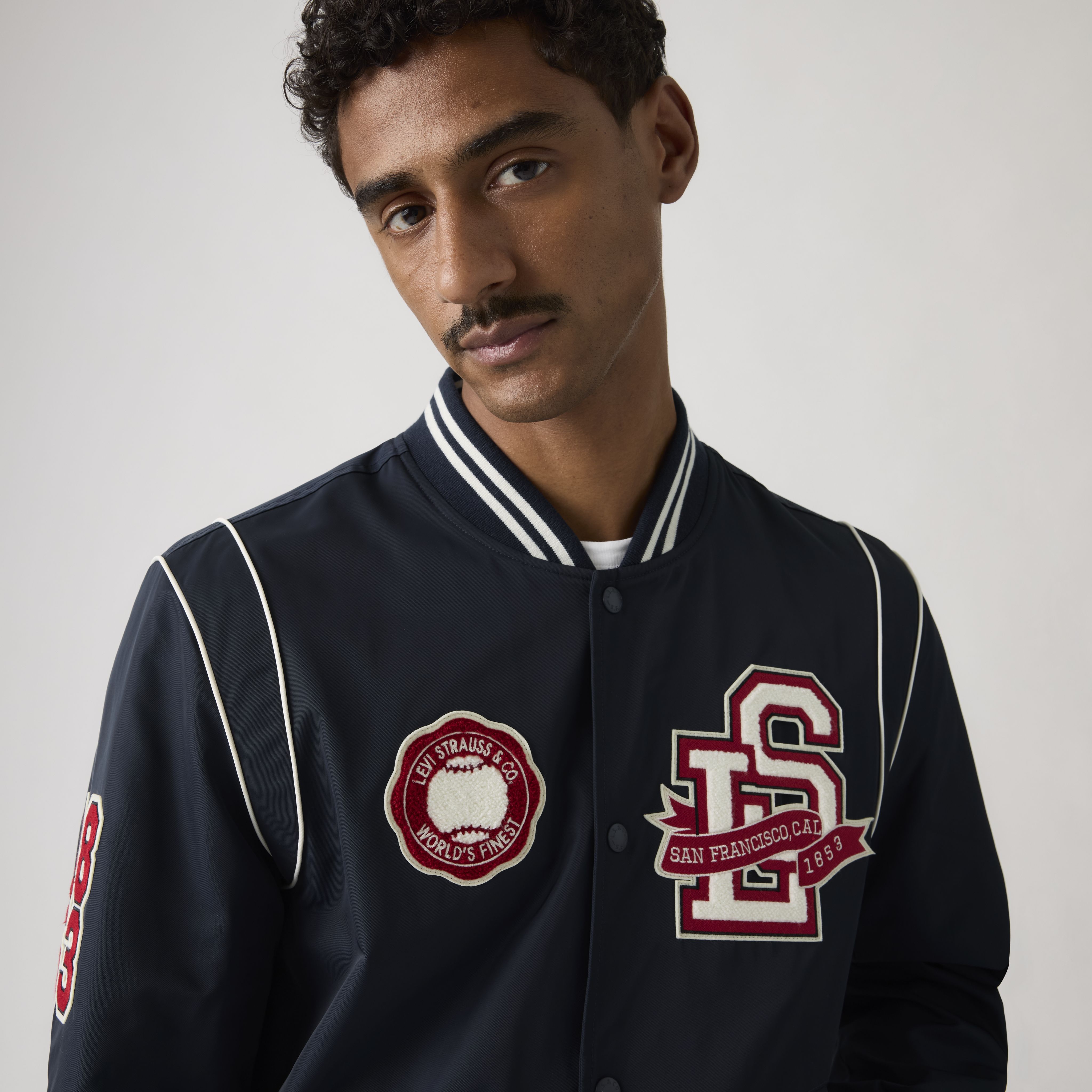 Varsity Patch Bomber 2