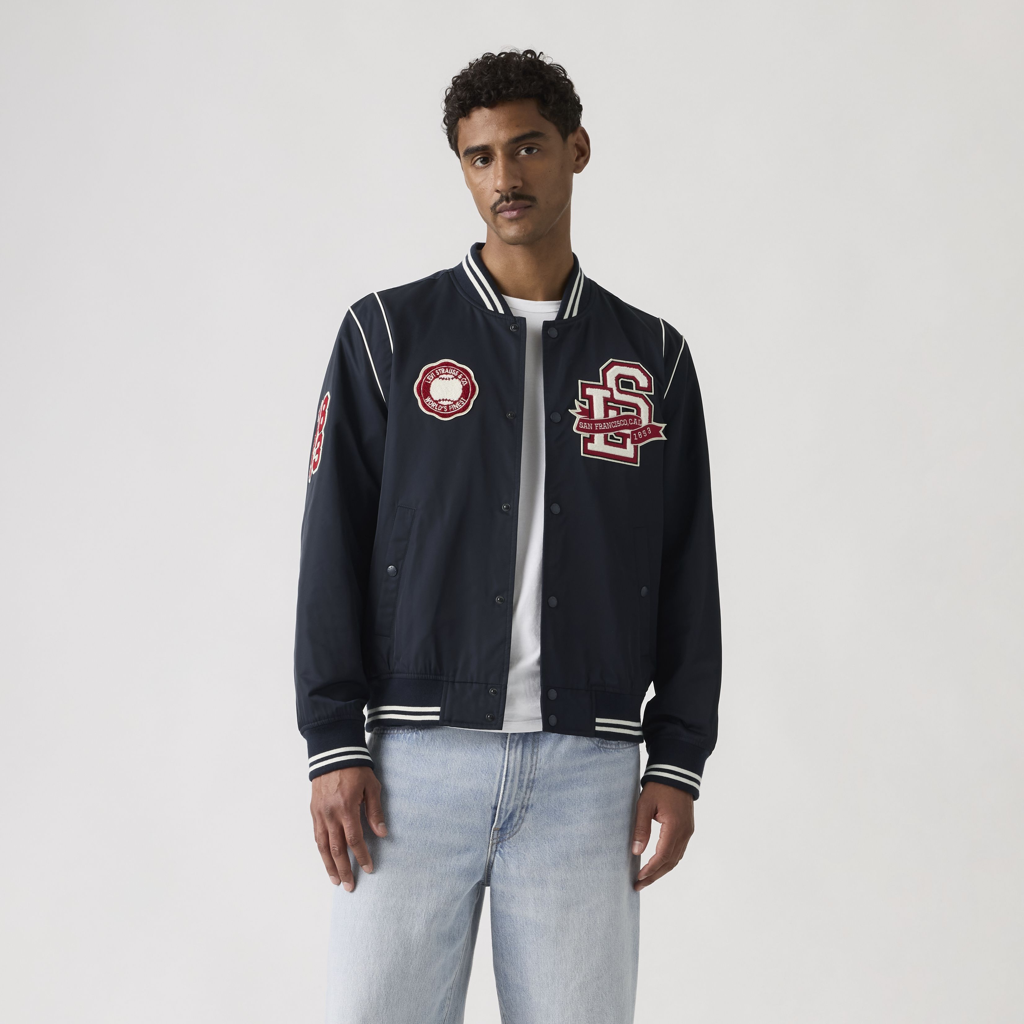 Varsity Patch Bomber 3