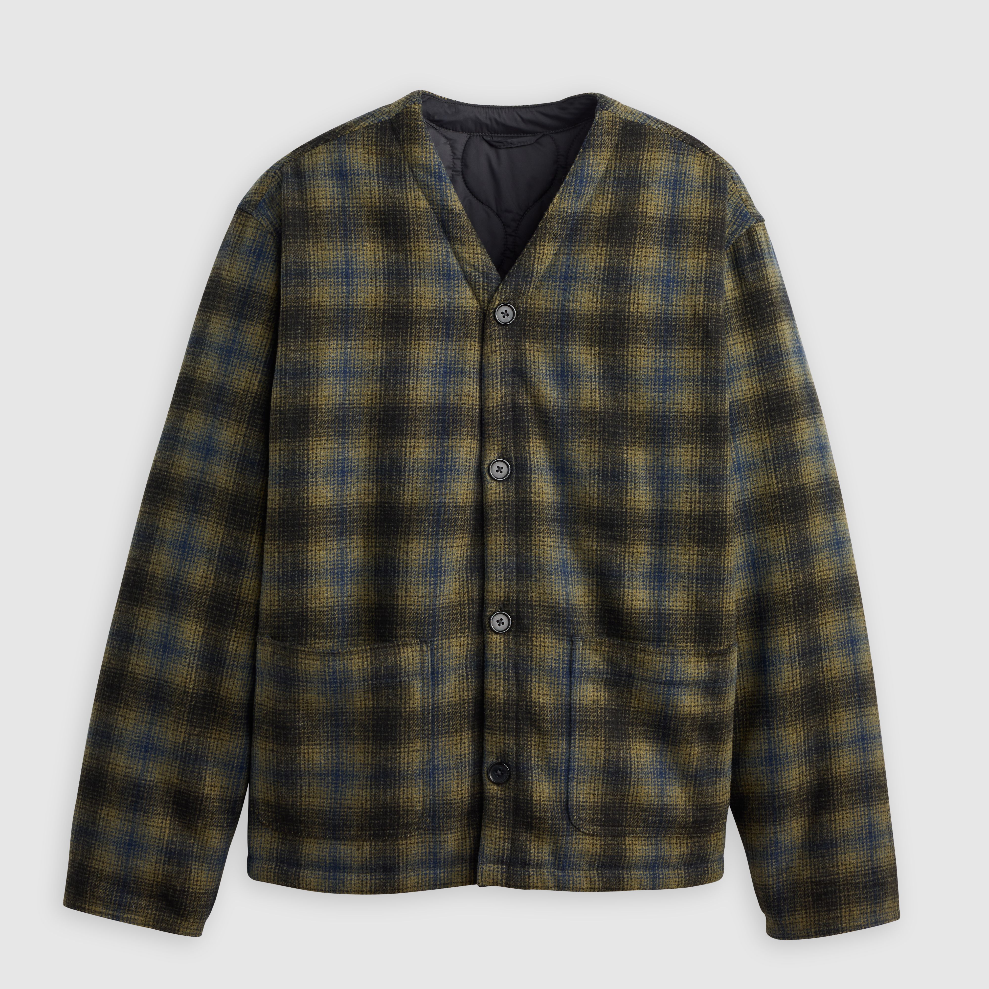 Glen Reversible Wool Blend Liner 5
