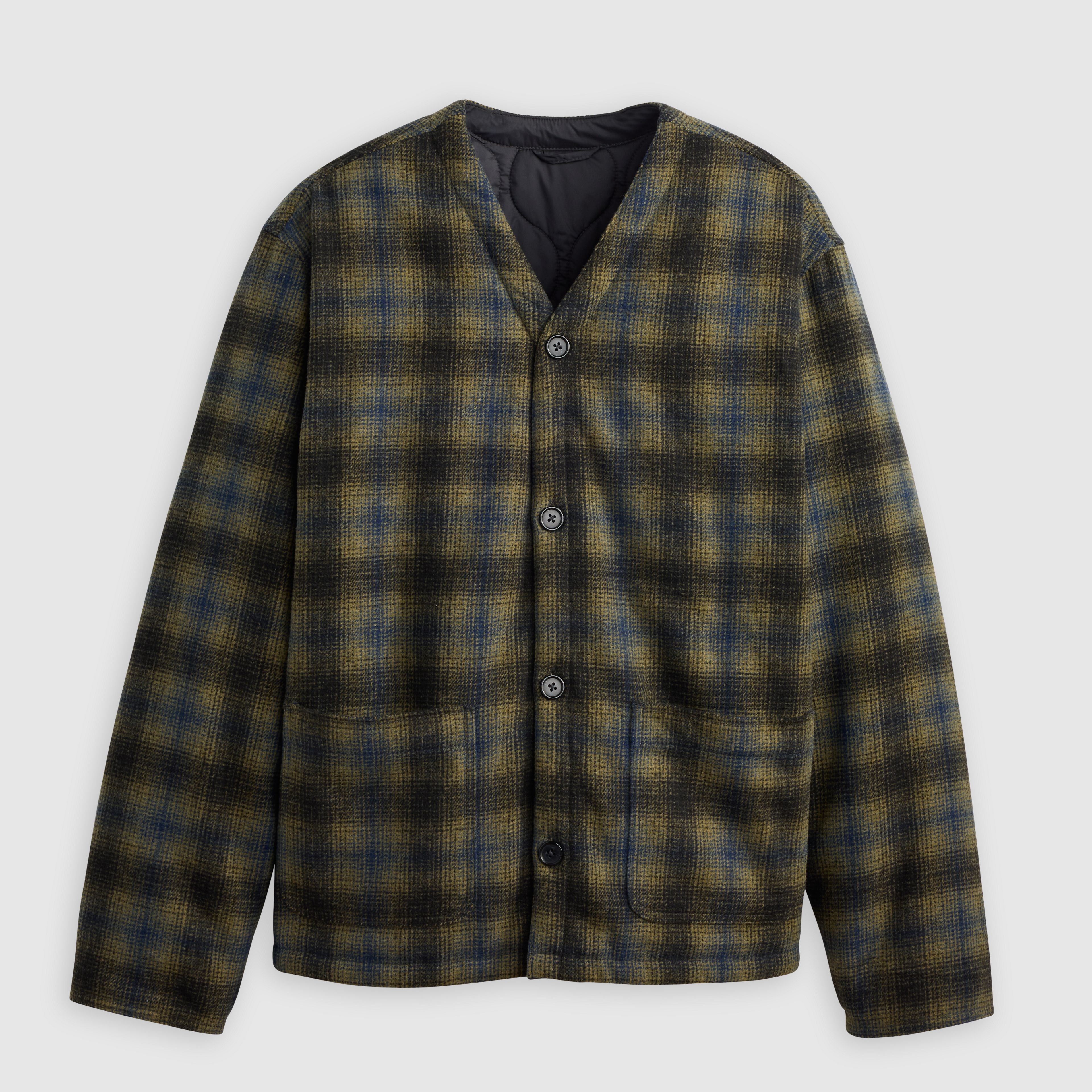 Glen Reversible Wool Blend Liner