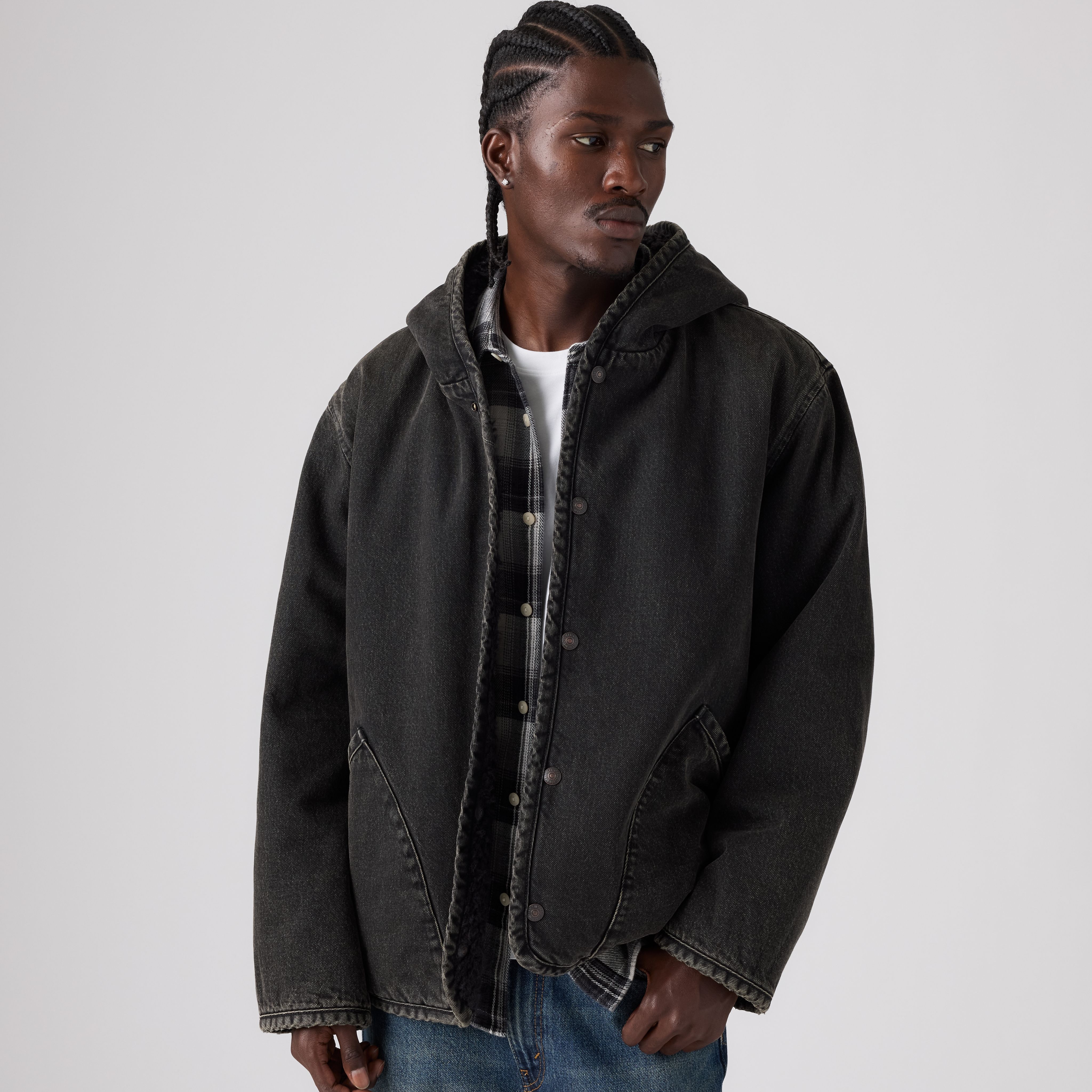 Deck Hoodie Sherpa Jacket 1
