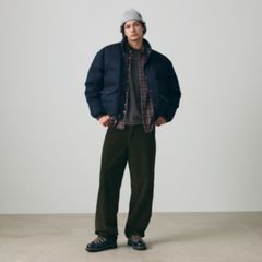 Outerlane Down Fill Puffer — Coated Party - Dark Wash 1