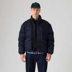 Outerlane Down Fill Puffer — Coated Party - Dark Wash 4