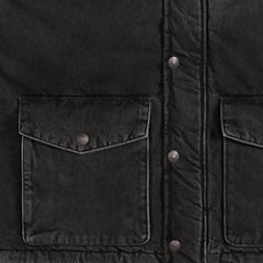 Bexley Puffer Vest — Late Night Adventures - Black 6