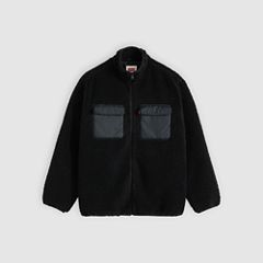 Campo Sherpa Jacket — Jet Black - Black 5