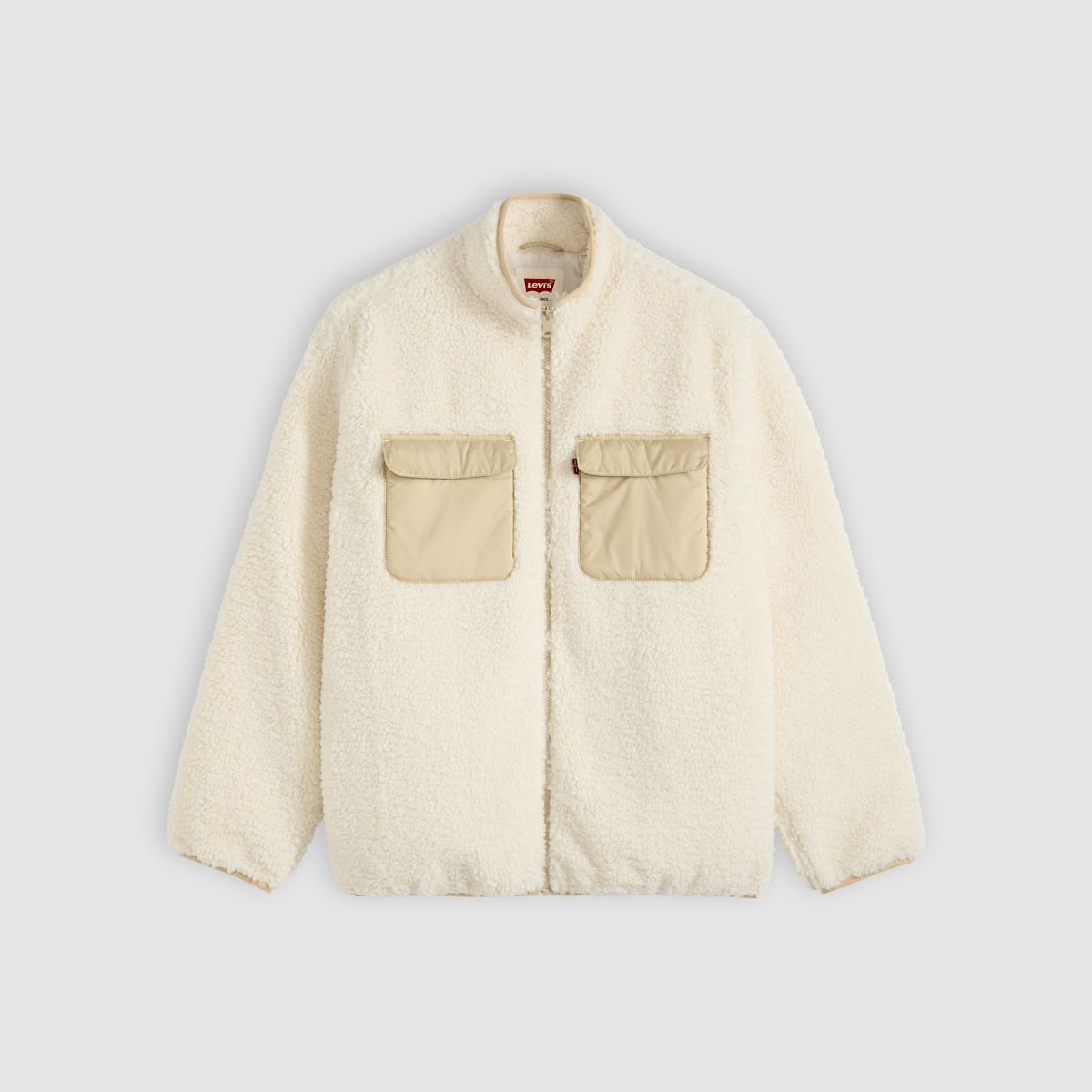 Campo Sherpa Jacket — Oatmeal - Beige