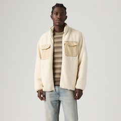Campo Sherpa Jacket — Oatmeal - Beige 3