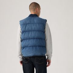 Inniswood Puffer Vest — Feeling Good Today - Dark Wash 4