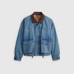 Hilltop Cropped Jacket — In Good Company - Medium Wash 6