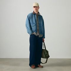Hilltop Cropped Jacket — In Good Company - Medium Wash 1