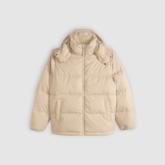 Rockwell Hooded Down Fill Puffer Jacket — Safari - Tan 5