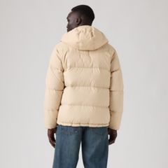 Rockwell Hooded Down Fill Puffer Jacket — Safari - Tan 4
