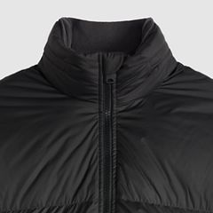 Aurue Down Fill Short Puffer Jacket — Dark Phantom - Black 6