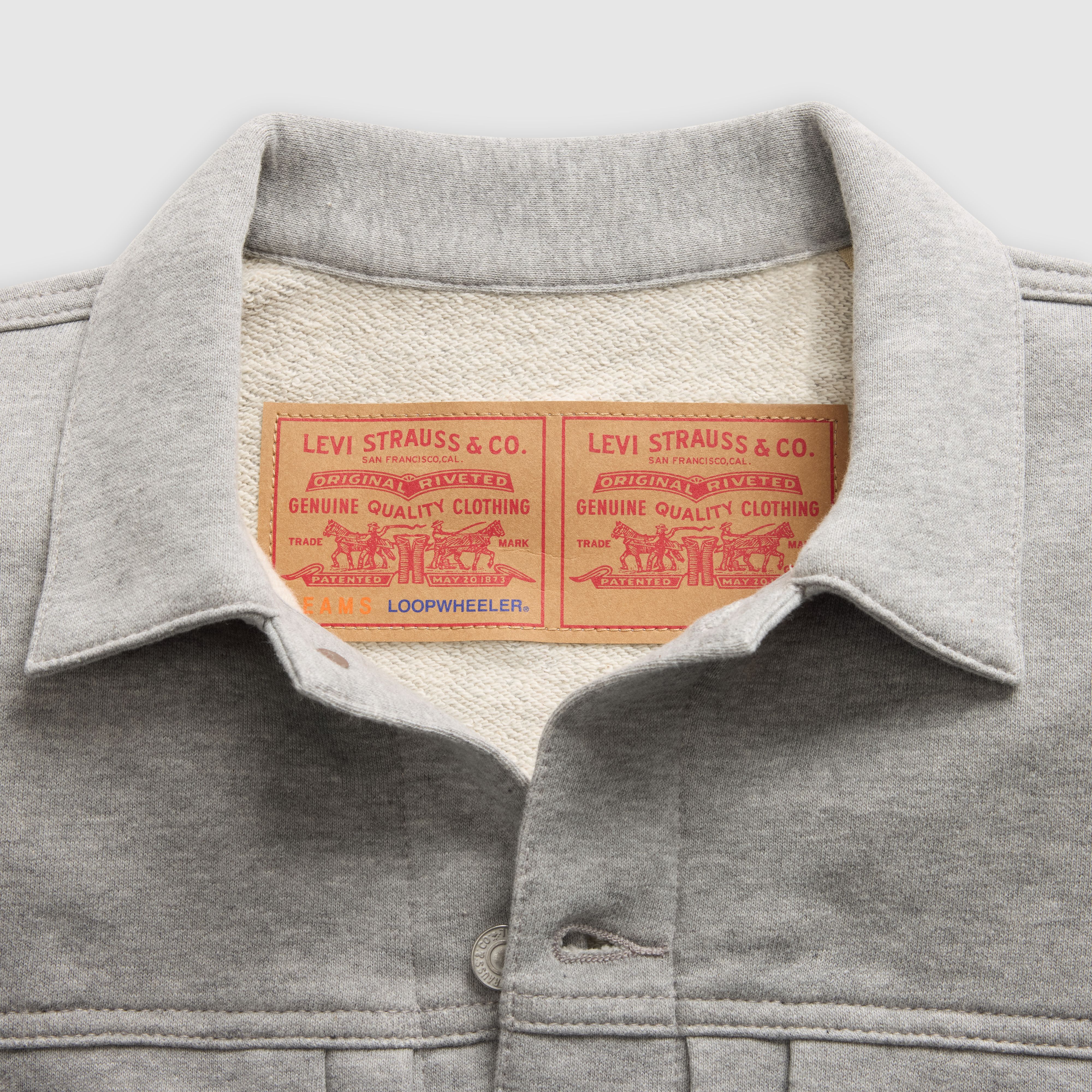 Levi's® x BEAMS x Loopwheeler Men's Super Wide Type I Jacket 9
