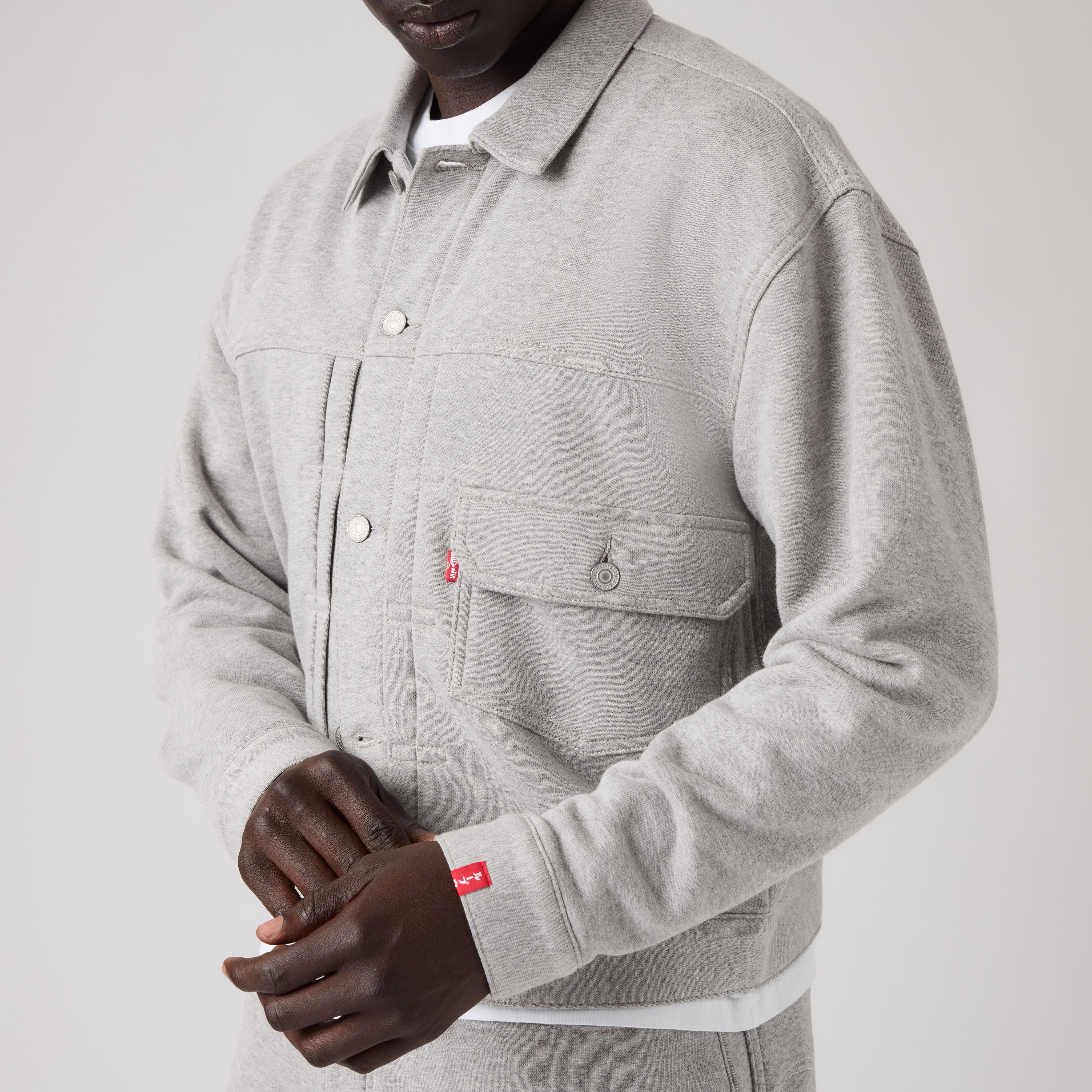 Levi's® x BEAMS x Loopwheeler Men's Super Wide Type I Jacket 3